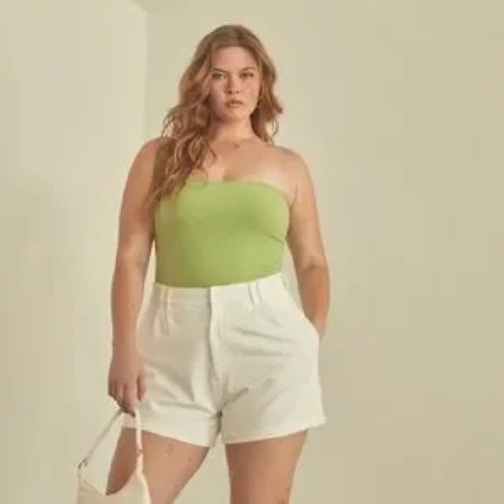 Klassy Network Green Tube Top
